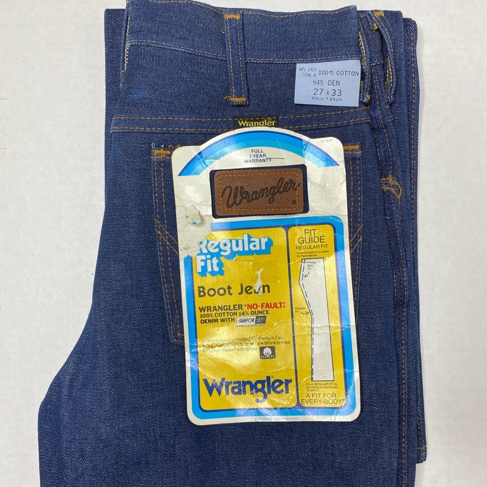 Vintage wrangler women’s bootcut denim jeans 27x33